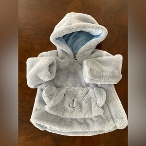 American Widgeon 18M teddy fleece coat